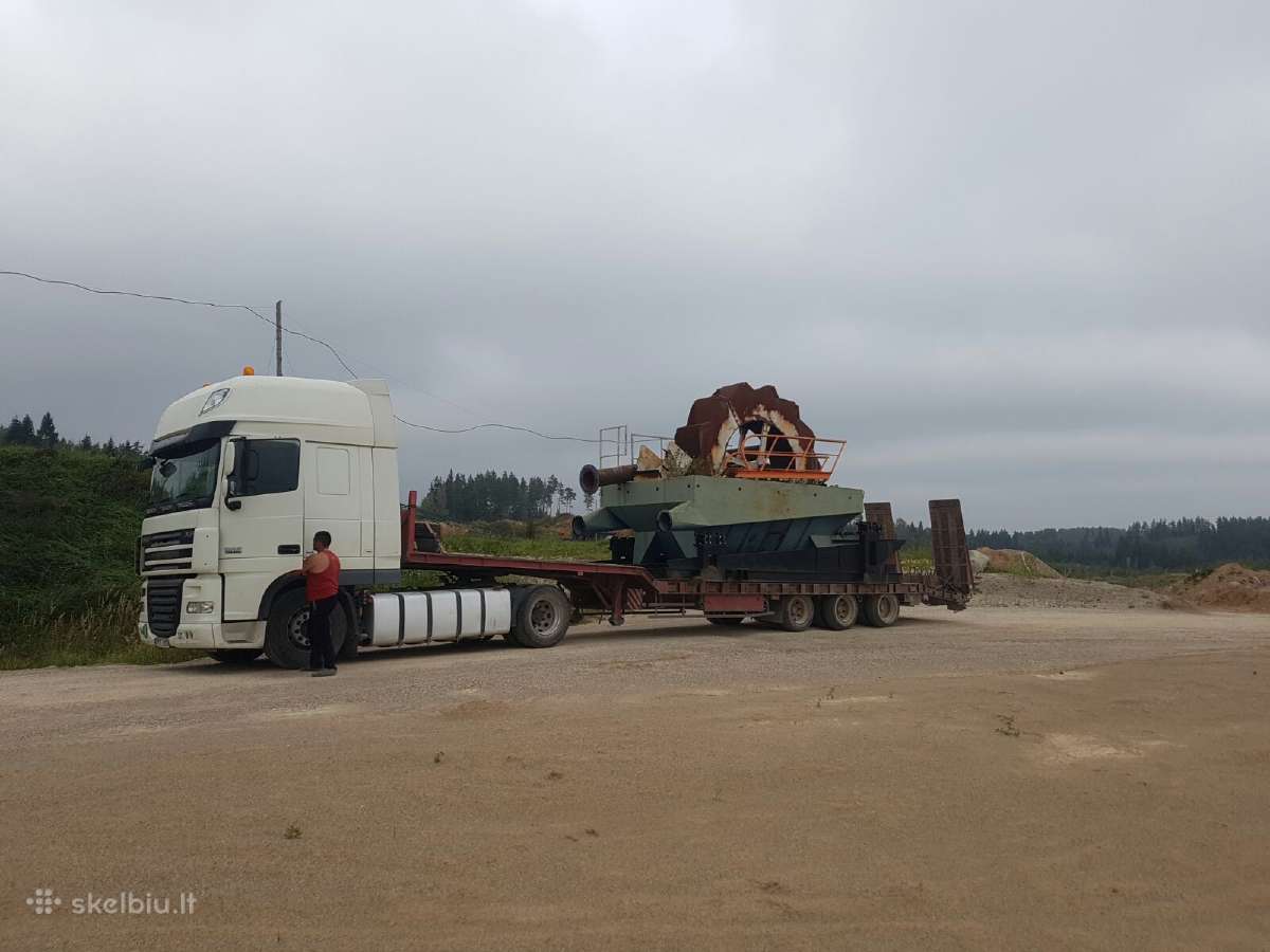 Negabaritiniu kroviniu pervezimas 56 t tralo nuoma - nuotraukos Nr. 19