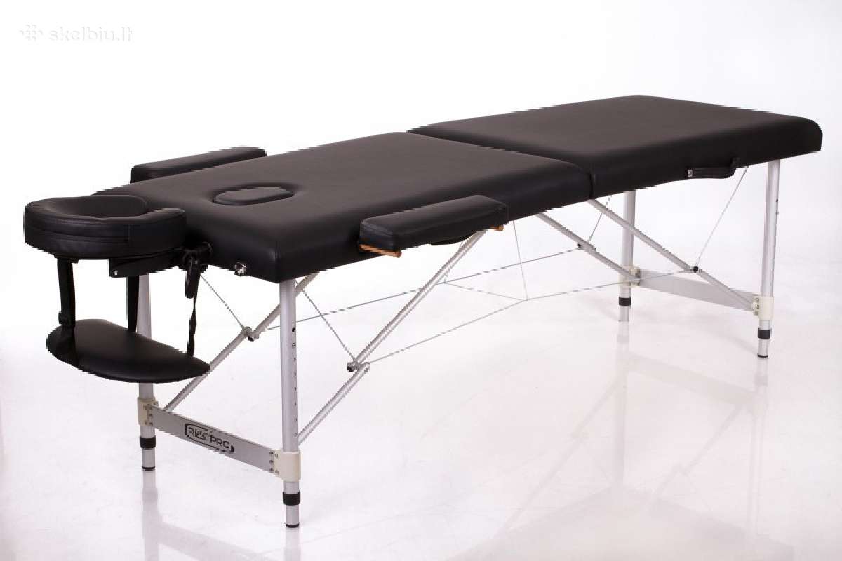 Sulankstomas masažo stalas Restpro Alu 2 (M) Black