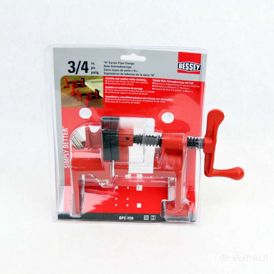 Bessey vamzdiniai spaustuvai Bpc-h34 Akcija - nuotraukos Nr. 14