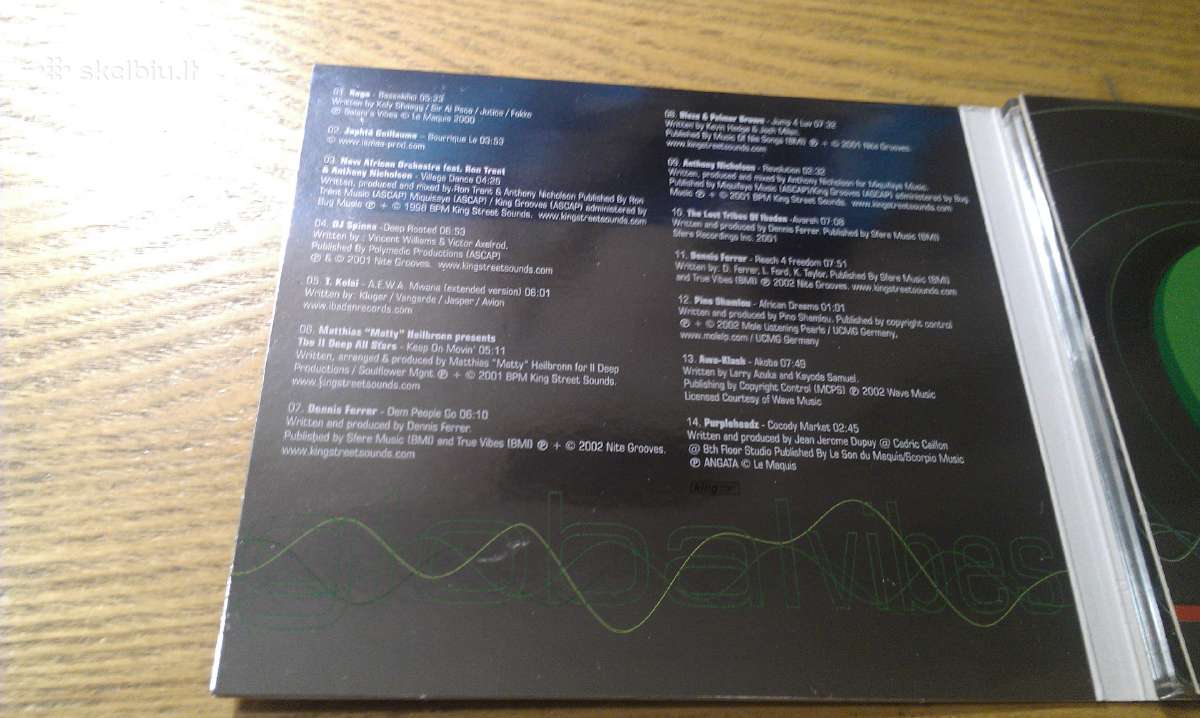 CD Global Vibes - The New Rhythms Of Africa - nuotraukos Nr. 2