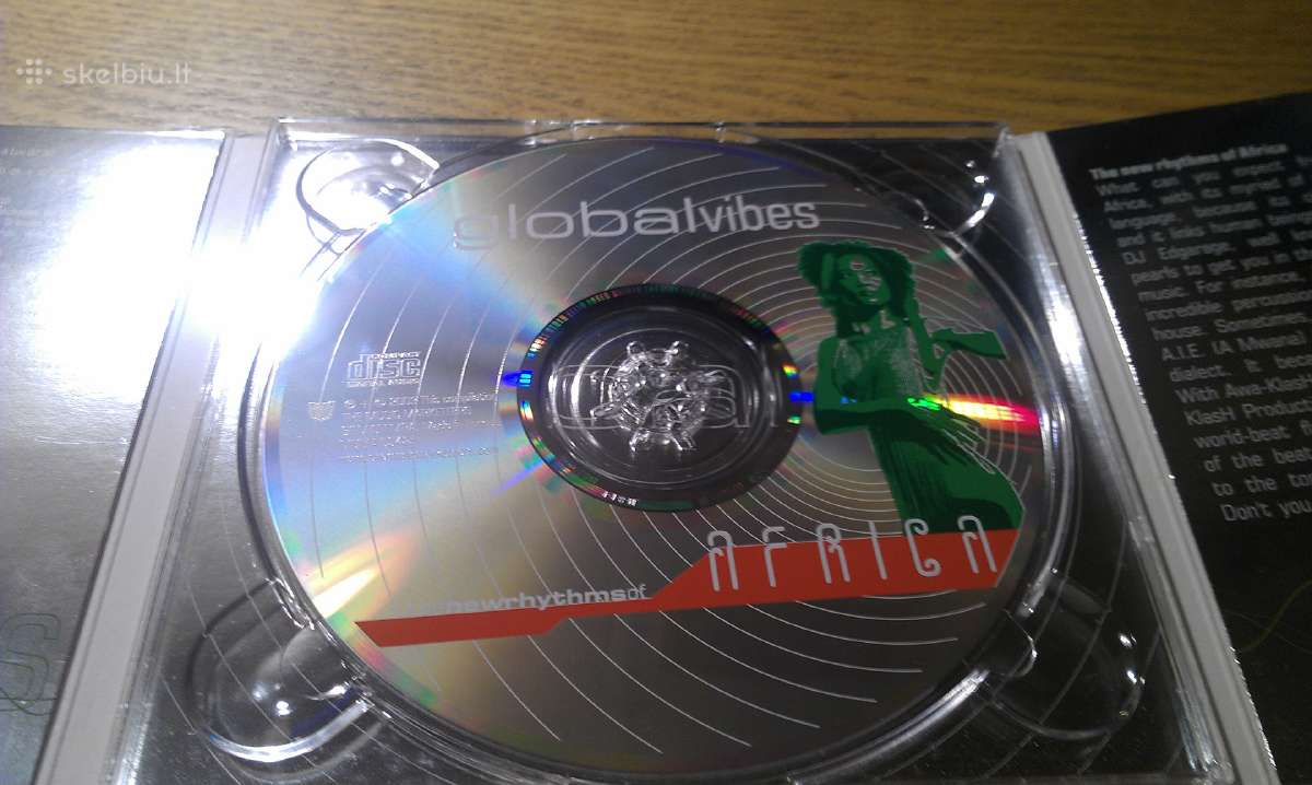 CD Global Vibes - The New Rhythms Of Africa - nuotraukos Nr. 3