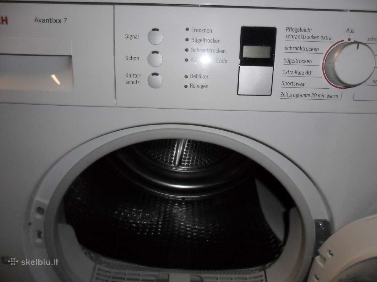 Dziovykle Bosch 7kg - nuotraukos Nr. 4