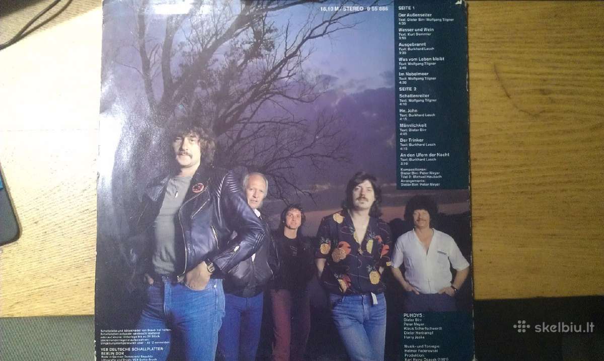 Plokštele Puhdys 10, 1981m. - nuotraukos Nr. 2