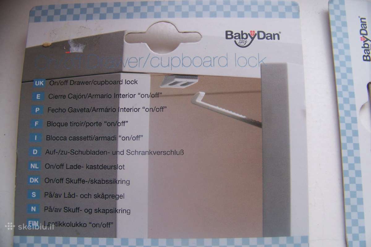 Babydan spintelių, durelių, stalčių apsaugos. - nuotraukos Nr. 5