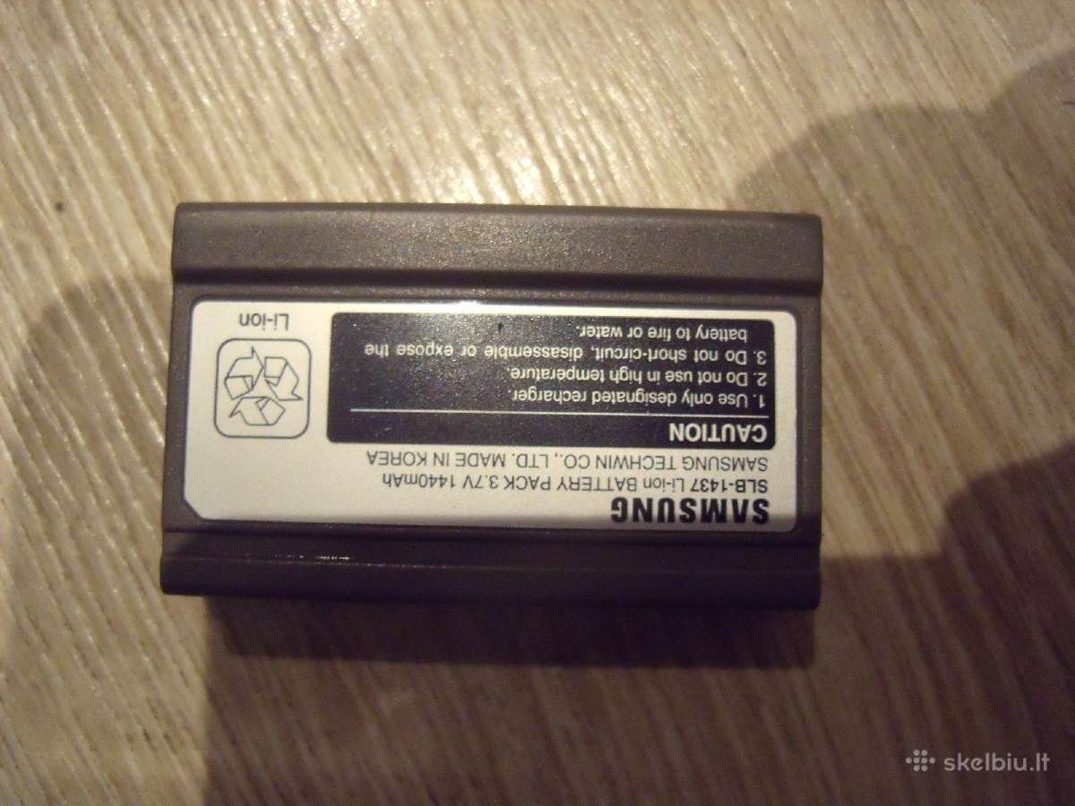 Pakrovejas ir baterija Canon, Sony, Samsung - nuotraukos Nr. 7