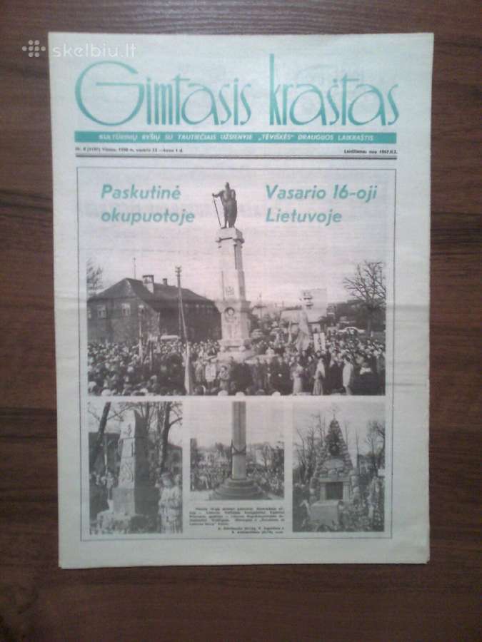 Seni laikrasciai skirti Vasario 16 dienai - nuotraukos Nr. 8
