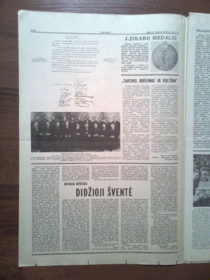 Seni laikrasciai skirti Vasario 16 dienai - nuotraukos Nr. 11