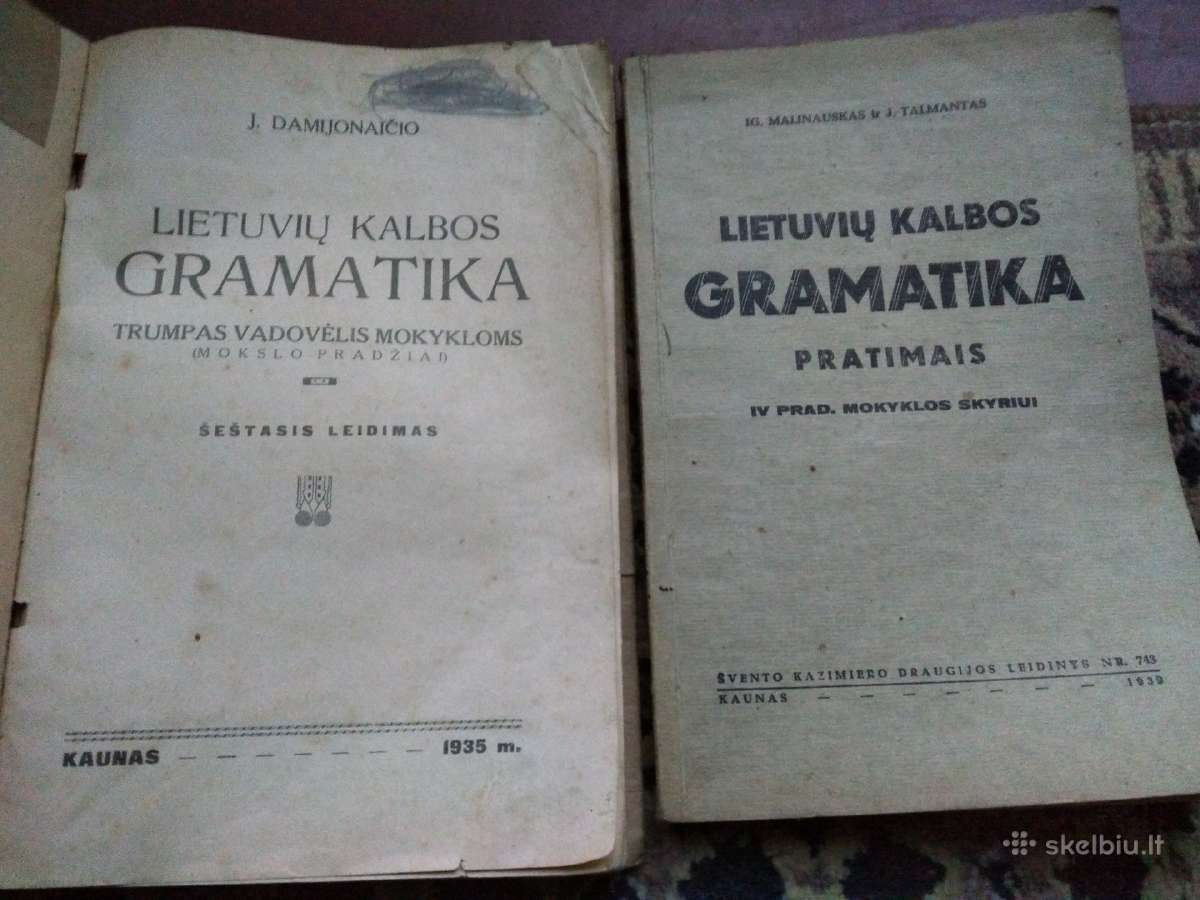 Senos retos knygos
