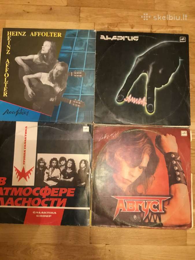 Vinilinės plokštelės - nuotraukos Nr. 5
