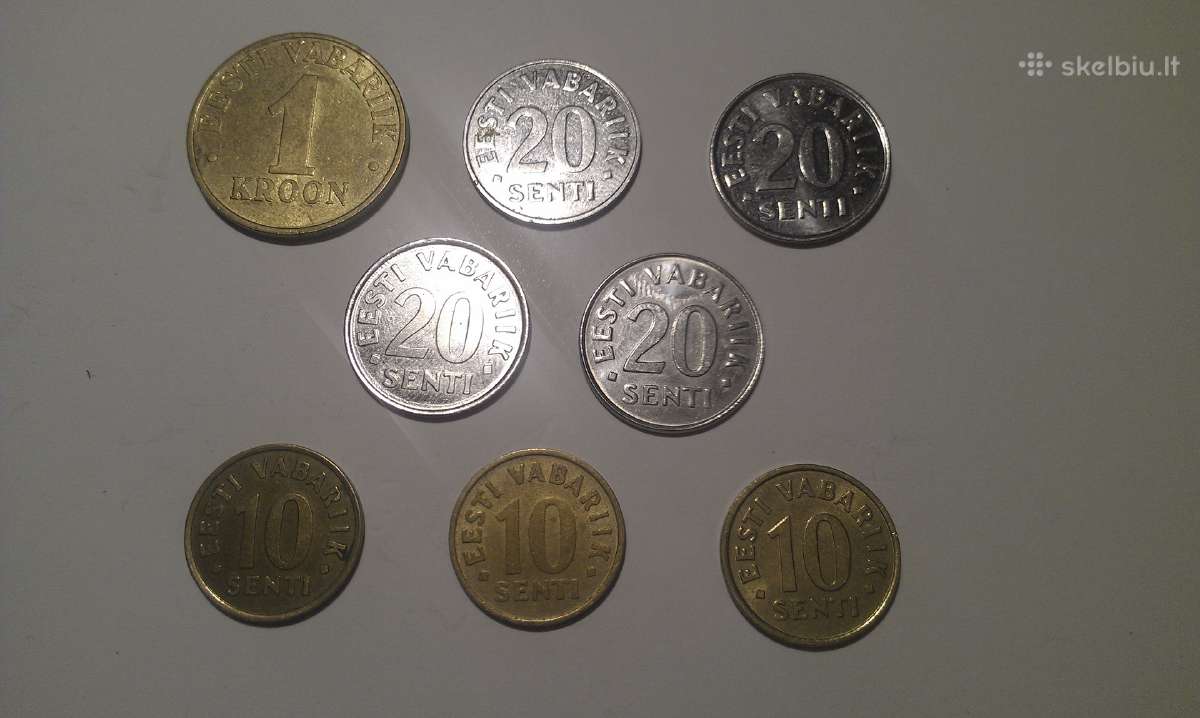 Monetas Estija Krons