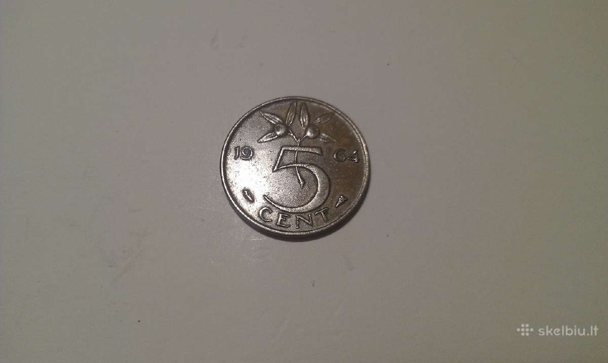 Koningin Juliana Koninkrijksmunten Nederland 1964 - nuotraukos Nr. 2
