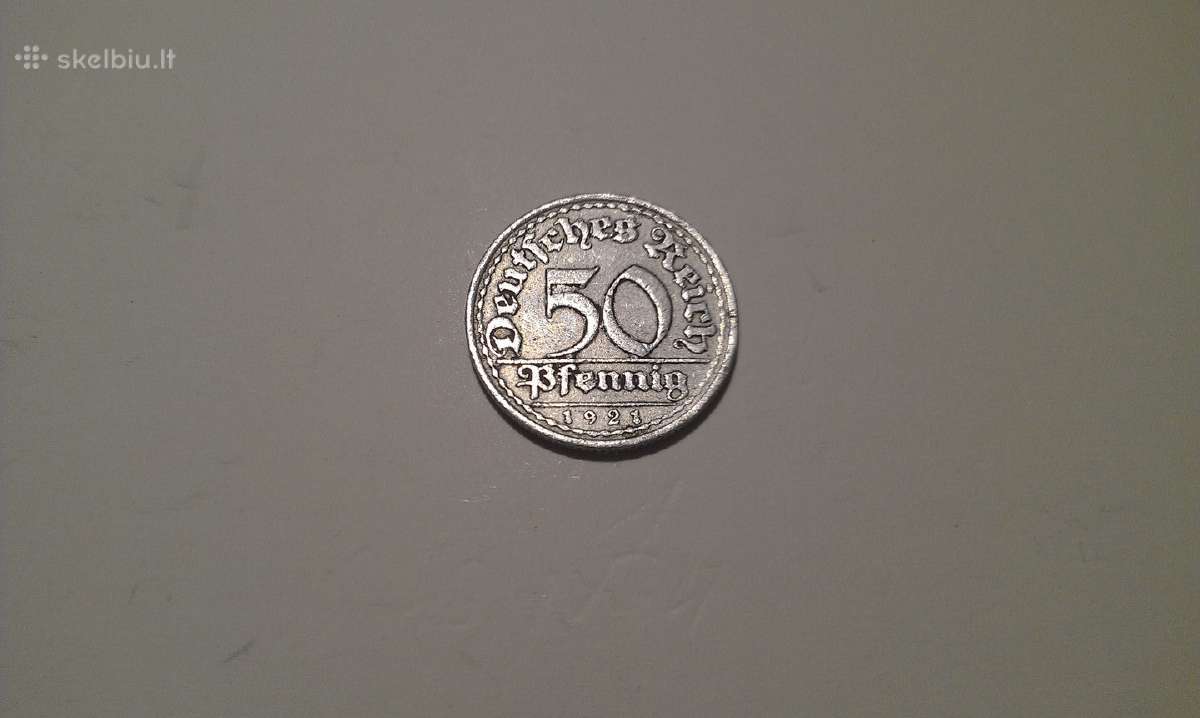 Moneta Germany - Weimar Republic 50 Pfennig 1921d