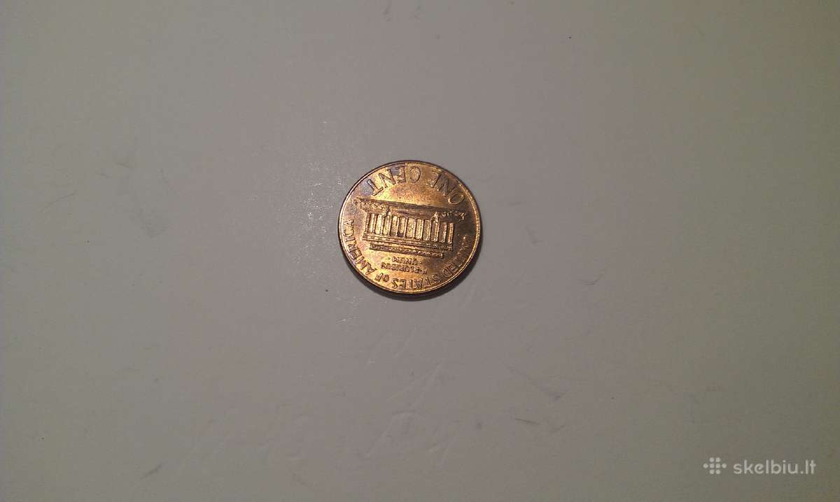 Moneta Value of 2000 Lincoln Memorial Cent - nuotraukos Nr. 2