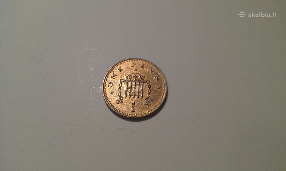 Moneta 1 penny 2005, Elizabeth II - nuotraukos Nr. 2