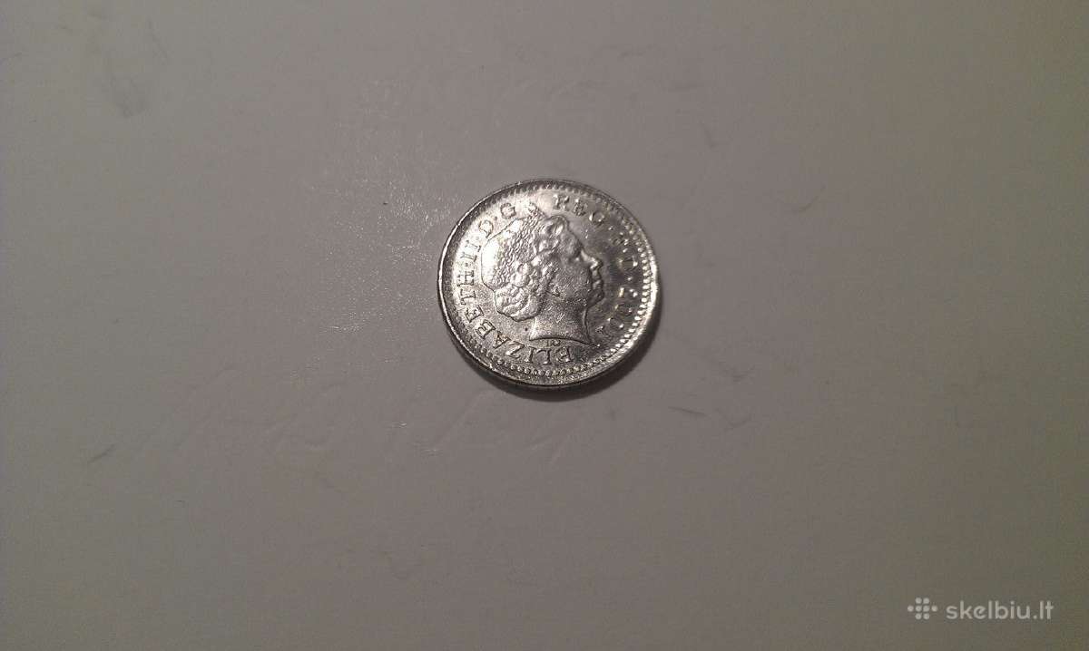 Moneta 5 Pence - Elizabeth II, 2001m.