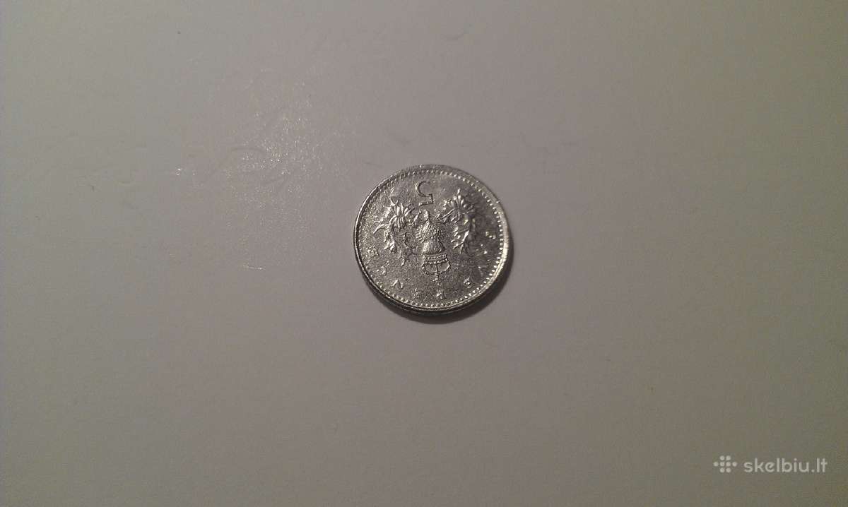 Moneta 5 Pence - Elizabeth II, 2001m. - nuotraukos Nr. 2