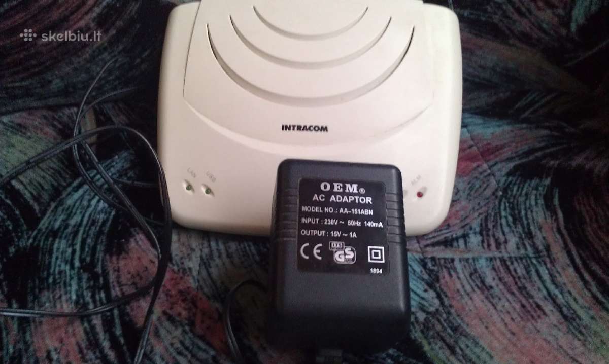 Intracom jetspeed 520 modema - nuotraukos Nr. 2