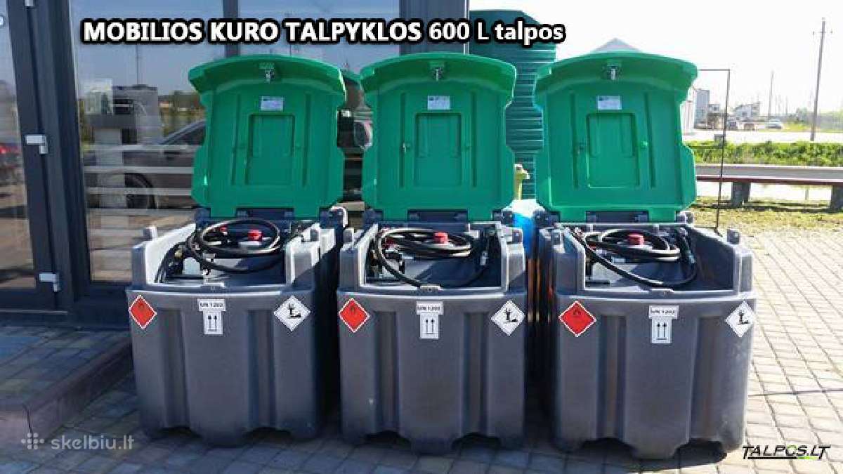Mobili 950 l talpa kuro transportavimui - nuotraukos Nr. 8
