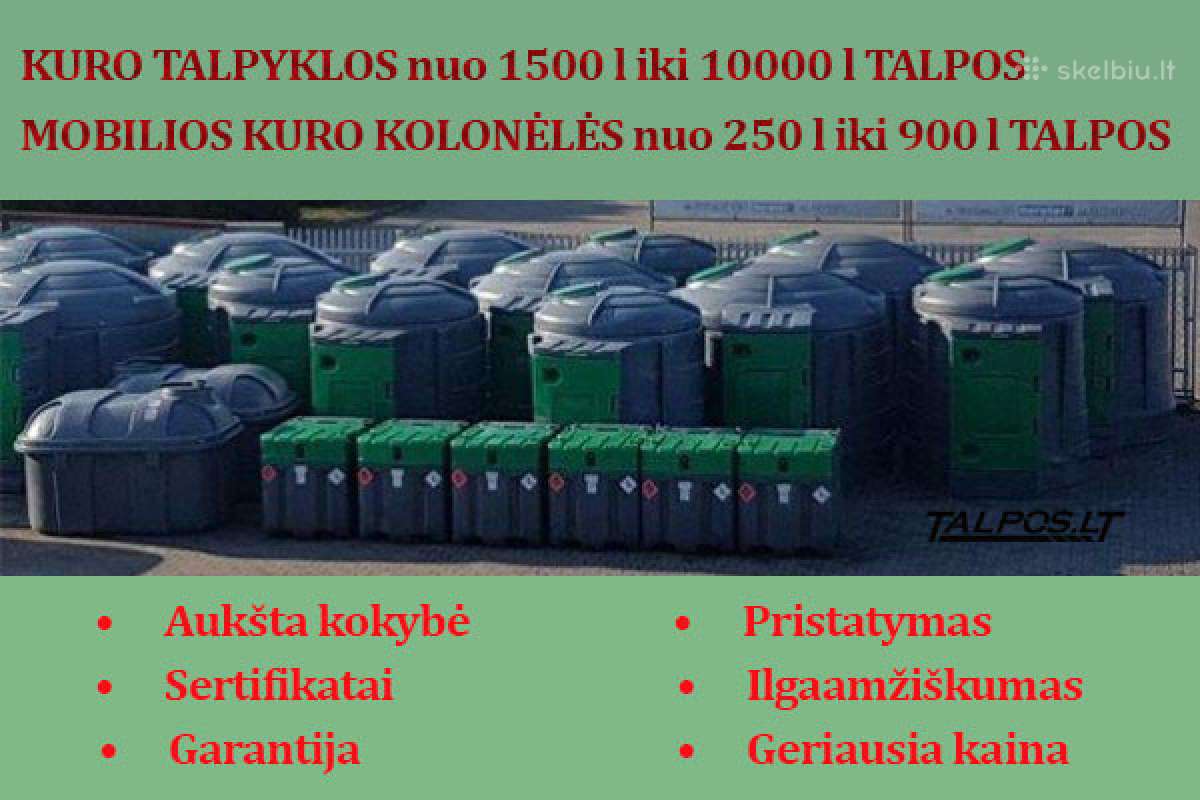 Mobili 950 l talpa kuro transportavimui - nuotraukos Nr. 12