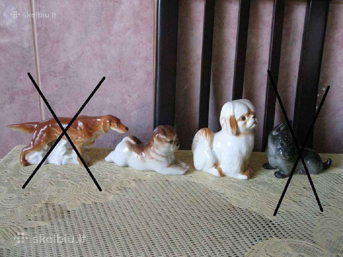 Porceliano Statuleles.zr. Foto .Be Defektu
