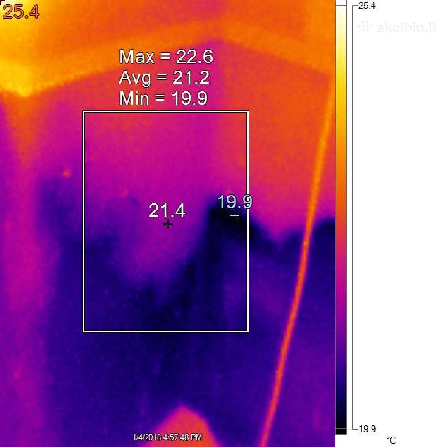 Skylių vamzdyje radimas ir termovizoriaus nuoma - nuotraukos Nr. 7