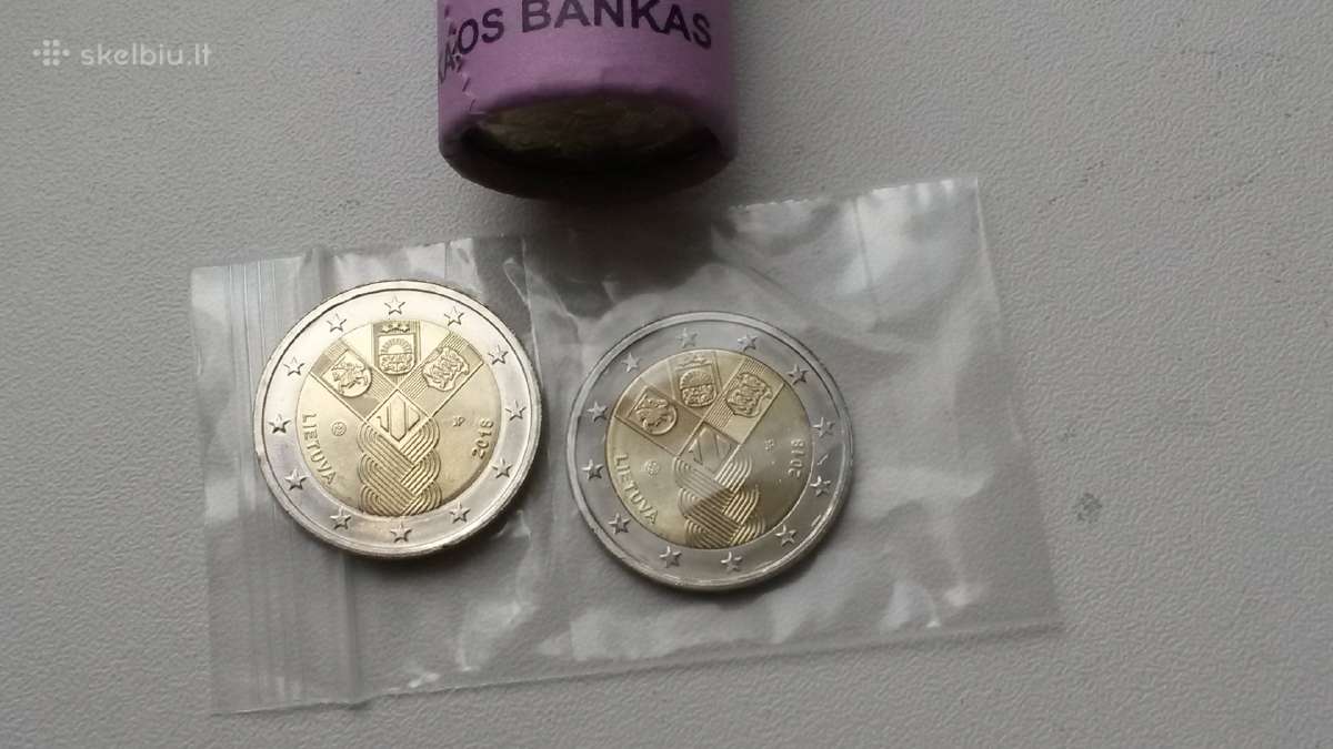 2 euro - Lb 2018 baltijos valstybiu simtmeciui