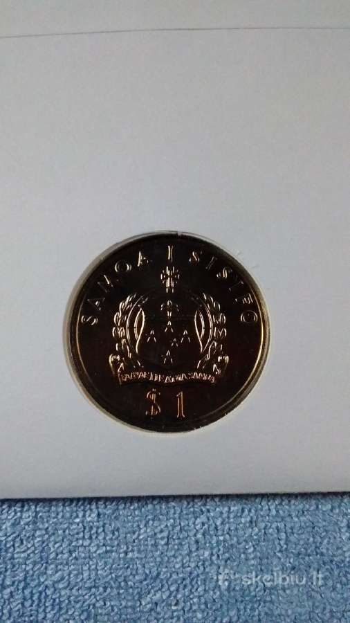 Samoa i Sisifo 1992 m. 1 doleris cu ni - nuotraukos Nr. 2