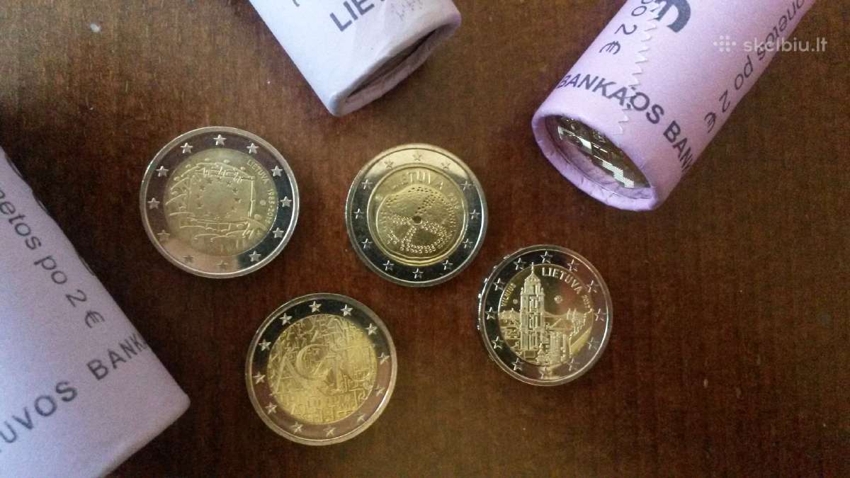 2 euro - Lb progine: Vilnius, Aciu, Baltu - nuotraukos Nr. 2