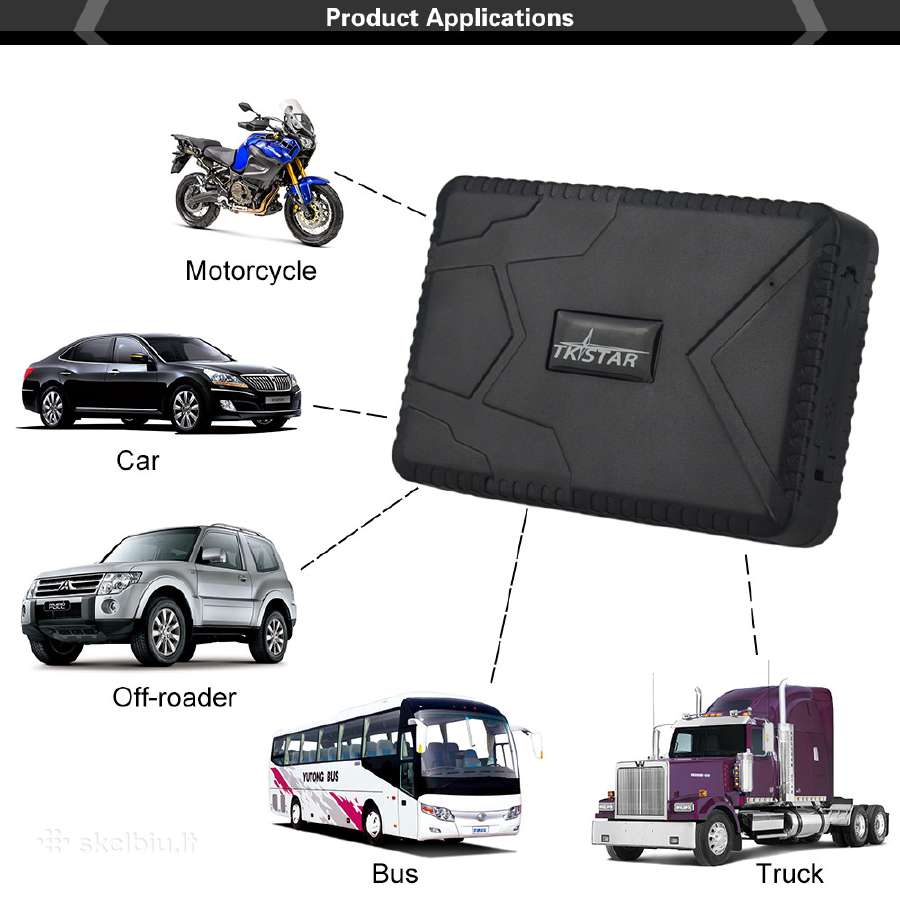 GPS trackeris - Seklys Tkstar (10000 Mah 120 parų) - nuotraukos Nr. 5