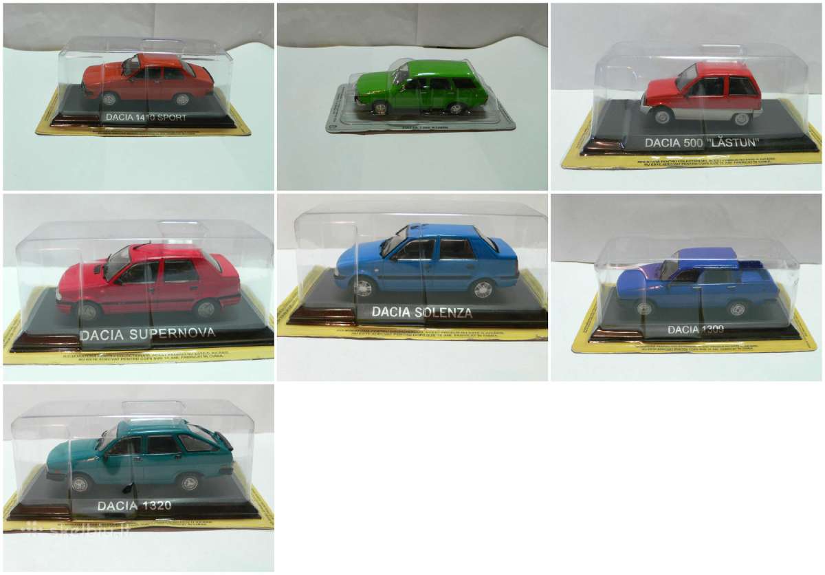 Opel, Dacia, Fiat, Ford, Skoda ir VW modeliukai - nuotraukos Nr. 9