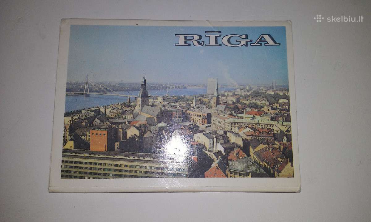 Atviručiu rinkinys Ryga 1986m. kolekcijai
