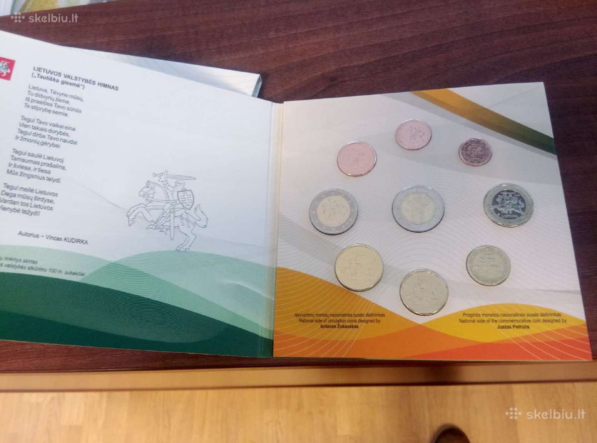 Parduosiu 2018 metu monetų komplektą kaina 220 eur - nuotraukos Nr. 2