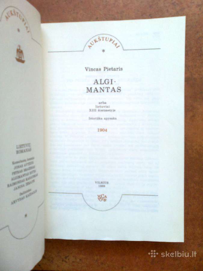 Vincas Pietaris "Algimantas" 1989 metai - nuotraukos Nr. 3