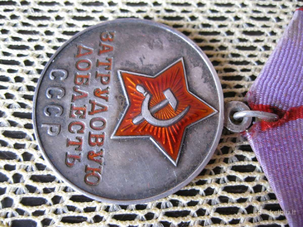 CcccCCCP Medalis.zr. foto. Originalas - Sidabrinis - nuotraukos Nr. 2
