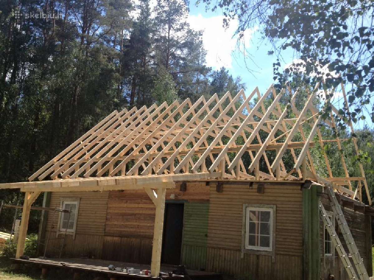 Stogų dengimas dzukijoje, senų namų renovacija - nuotraukos Nr. 6