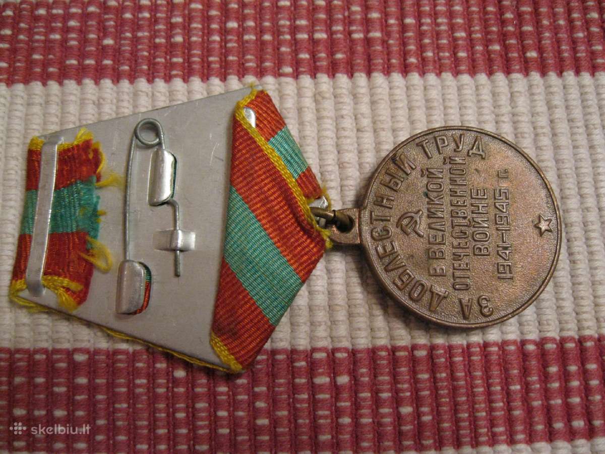 CCCP medalis . . .zr. foto. - nuotraukos Nr. 3