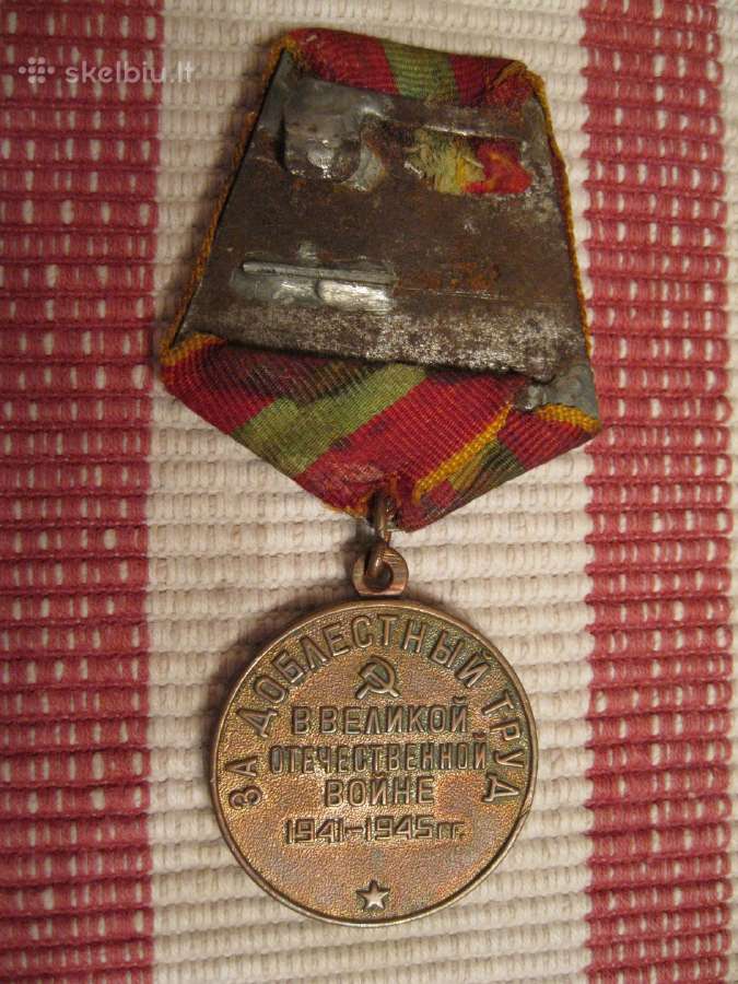 CCCP - Medalis .zr. foto. Kaladele Su Defektu - nuotraukos Nr. 3