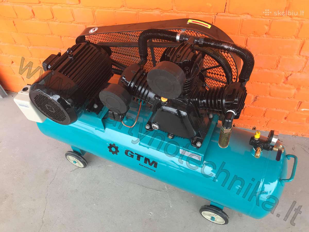 Profesionalus oro kompresorius Gtm 1200l/min 12bar - nuotraukos Nr. 4