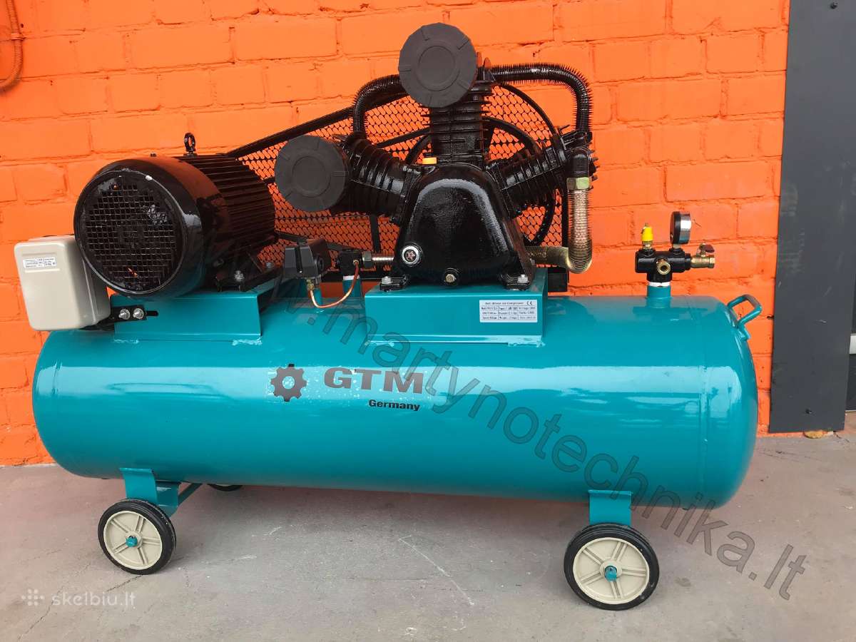 Profesionalus oro kompresorius Gtm 1200l/min 12bar - nuotraukos Nr. 3