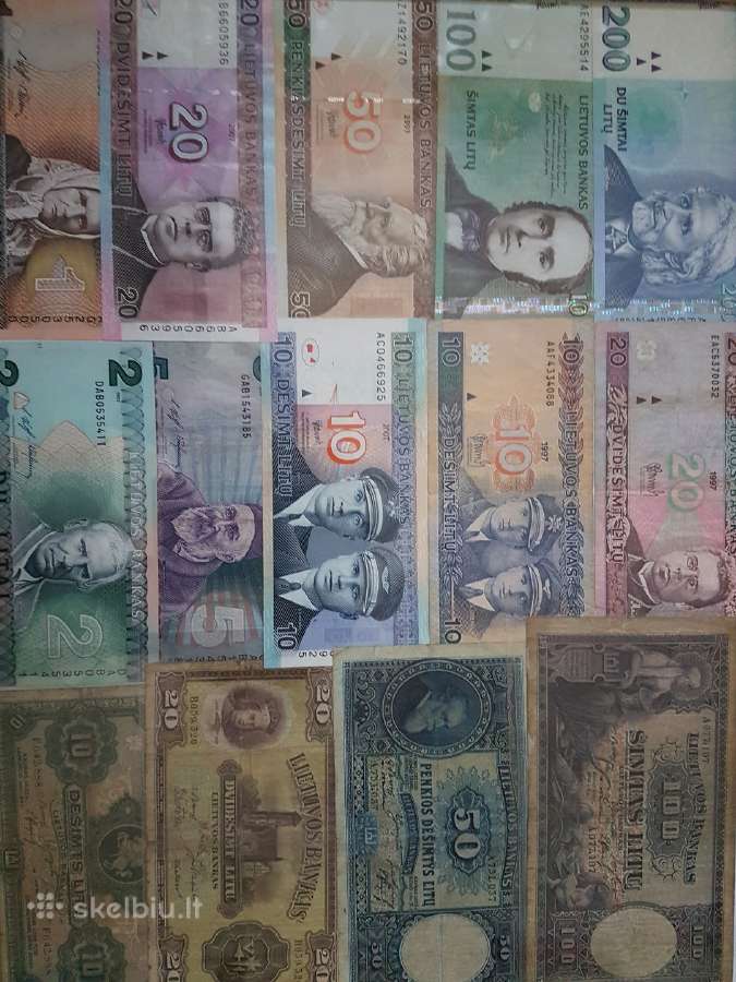 Litai perku kolekcijai papildyti