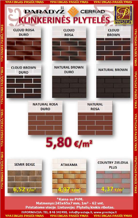 Statybinės apdailos medžiagos nuo pamatų iki stogo - nuotraukos Nr. 11