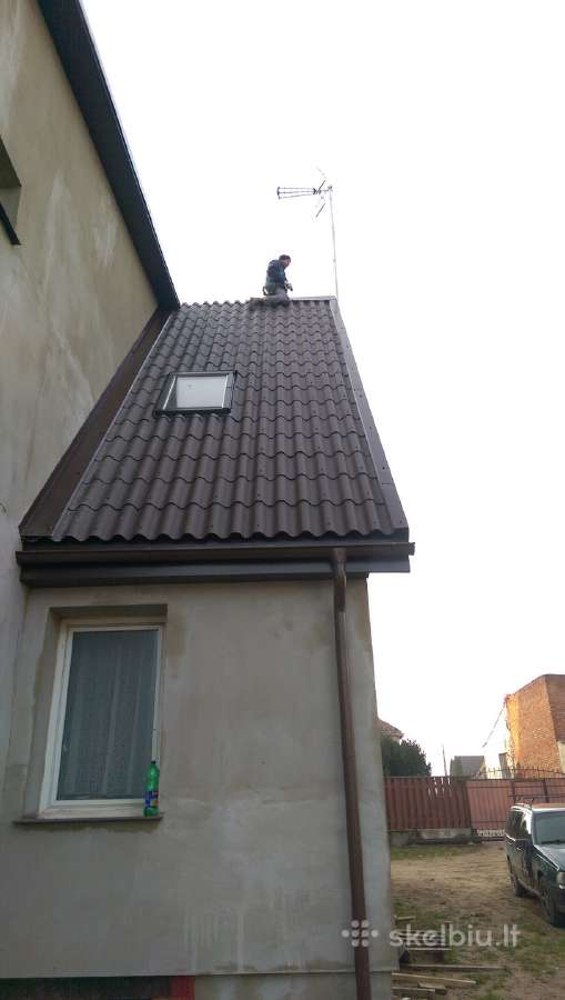 Stogu dengimas. Renovacija. Visi skardinimo darbai - nuotraukos Nr. 15