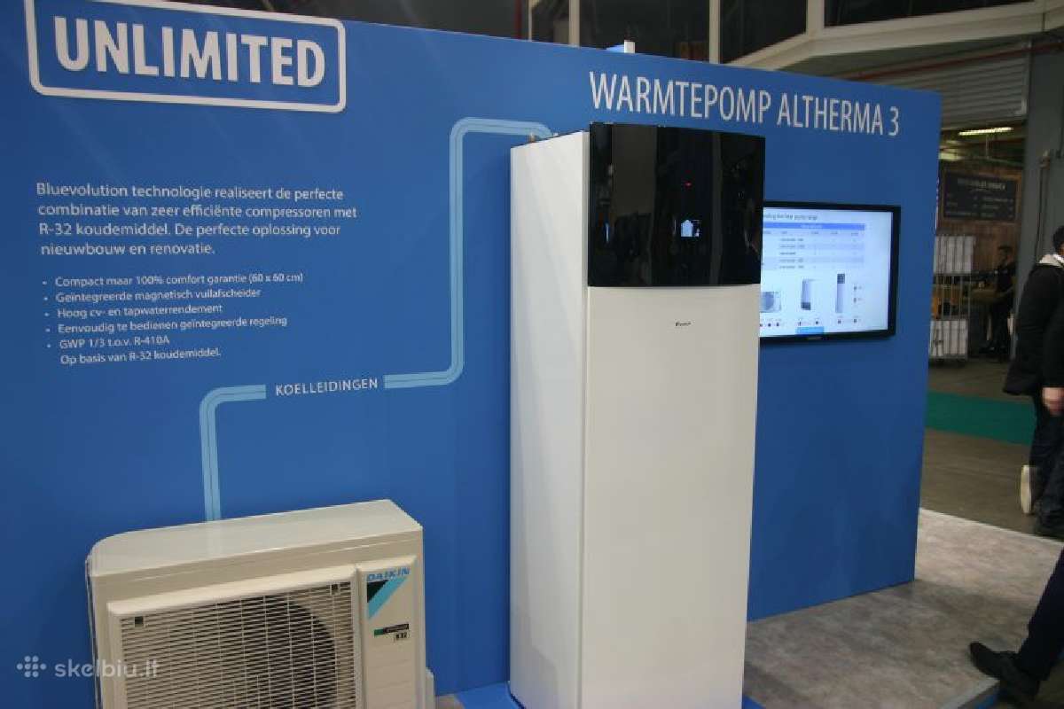 Daikin Altherma 3 Oras vanduo šilumos siurblys - nuotraukos Nr. 20