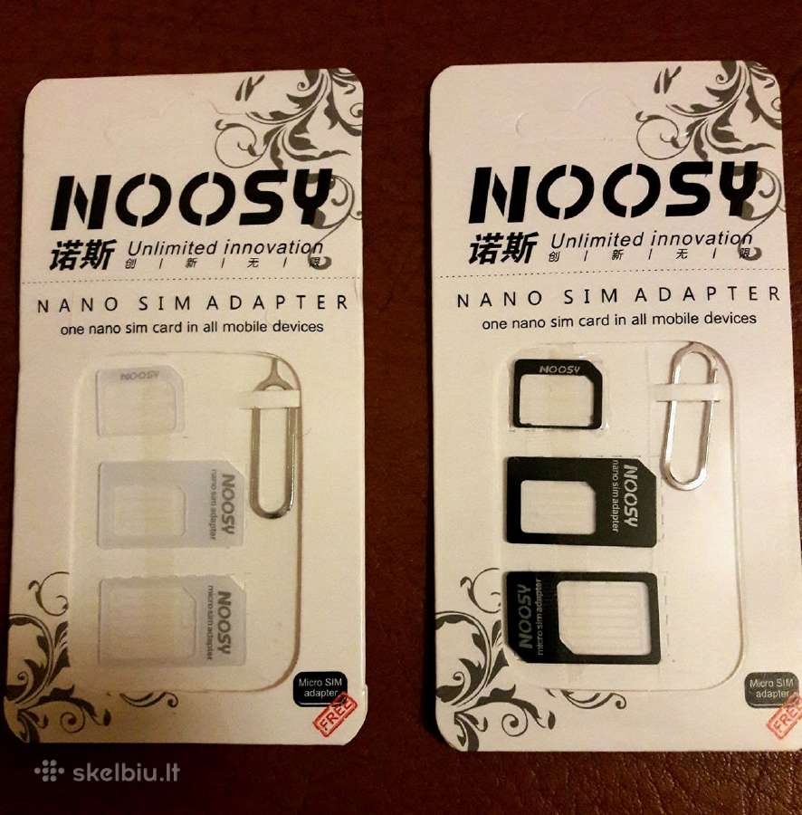 Adapteris Nano ir Micro Sim kortelėms | Skelbiu.lt Adapteris Nano ir Micro Sim kortelėms