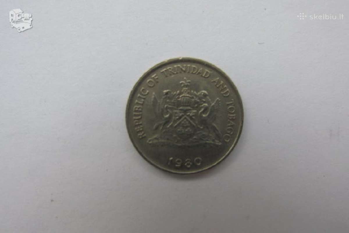 Trinidadas ir Tobagas 10 centų 1980 - nuotraukos Nr. 2