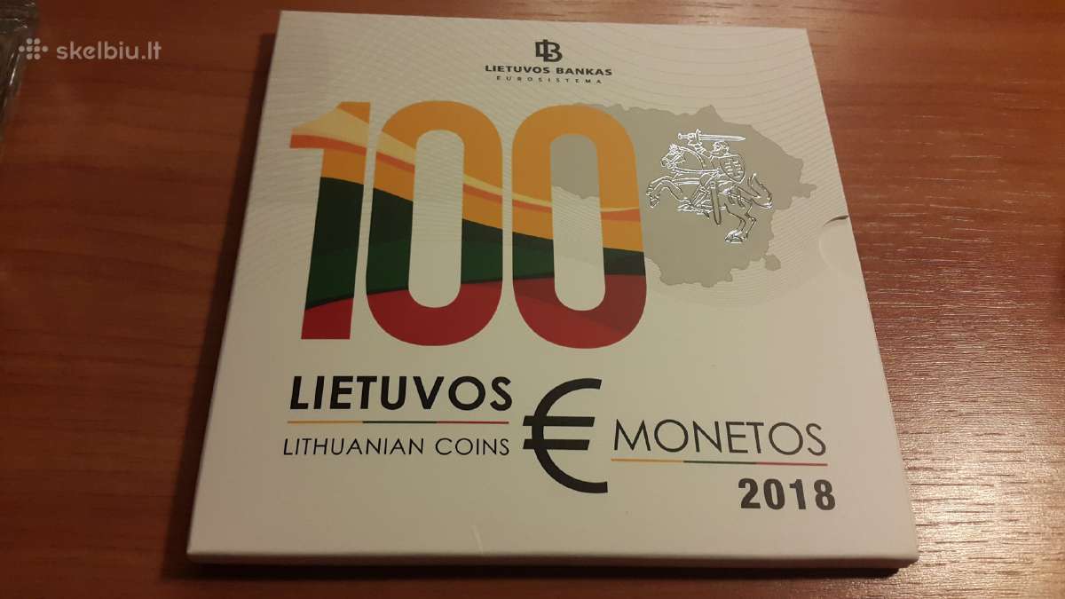 Perku 2018 m Lt Eur rinkinius ir korteles