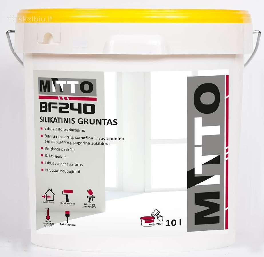 Mitto gipsiniai, cement. Klijai, Mišiniai, Tinkai - nuotraukos Nr. 11