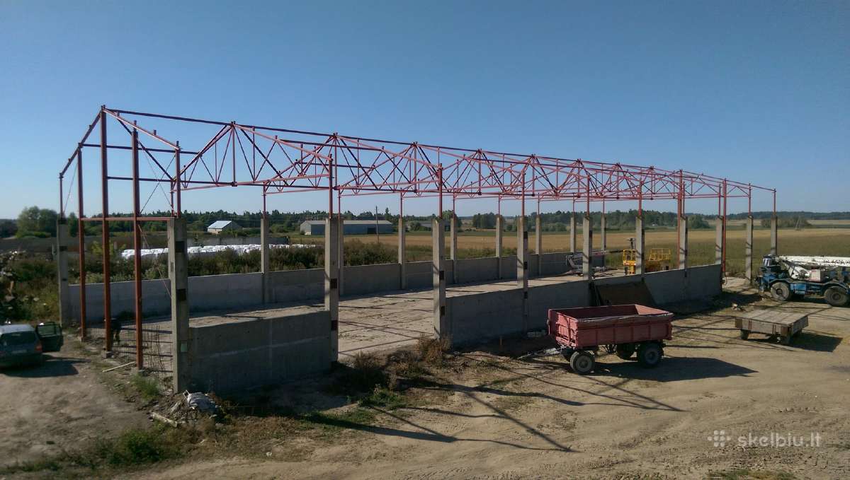 Angarai sandėliai garažai metalines konstrukcijos - nuotraukos Nr. 11