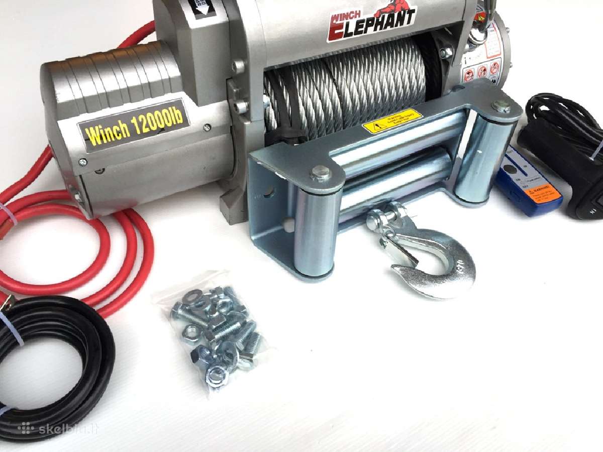 Elektrine tempimo gerve 5.5t, libiotke 12000lbs - nuotraukos Nr. 2