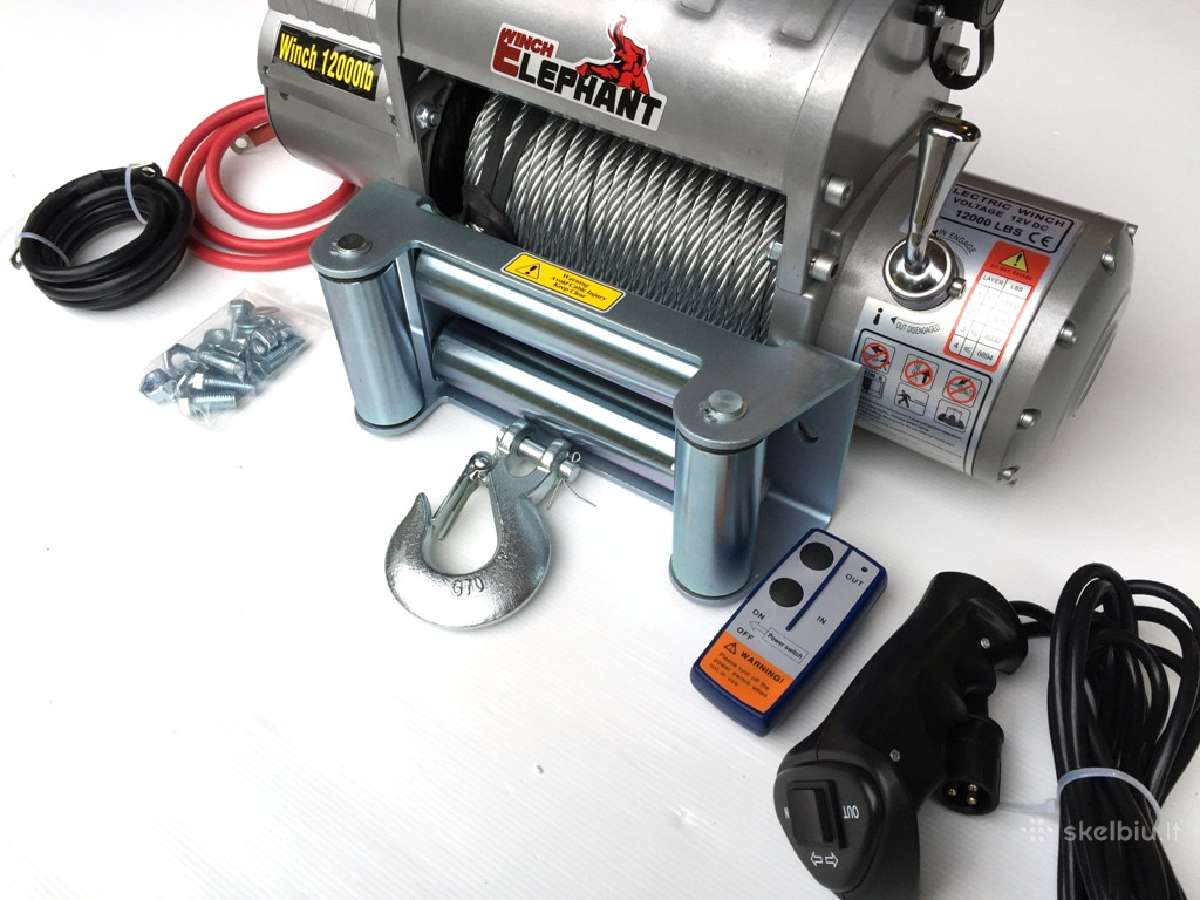 Elektrine tempimo gerve 5.5t, libiotke 12000lbs - nuotraukos Nr. 3